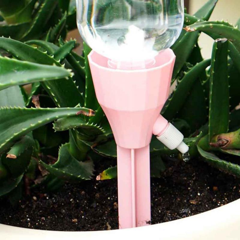 3 stk kunstvanding indendørs udendørs langsom frigivelse plante selvvandende pigge automatisk dryp