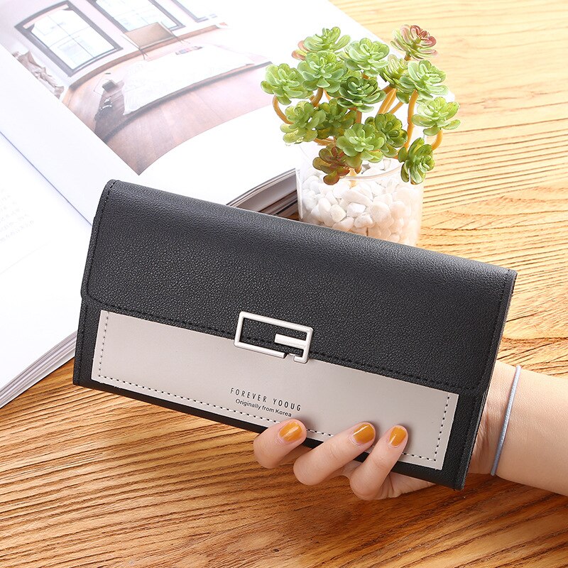 Women&#39;s Long Storage Bracelet, Women&#39;s Large-Capacity Wallet, Mobile Phone Pocket Card Holder