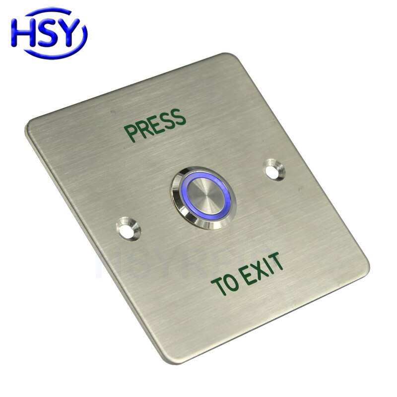 HSY Access Control Exit Button Push Switch Door Release Buttons Open Electronic Gate Lock