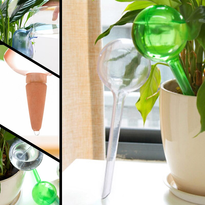 Casa/jardín agua planta doméstica bombilla maceta Dispositivo de riego automático alimentador de agua herramientas de riego de plantas de jardinería