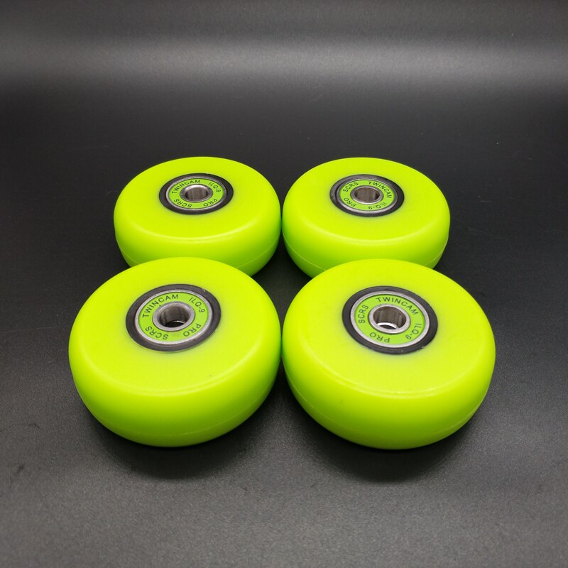 aggressive skate wheel 60*24 mm 90 A 8 pcs / lot green color