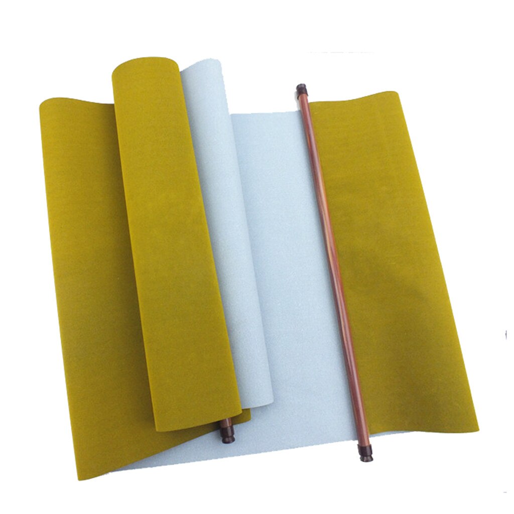 Reusable Chinese Magic Cloth Water Paper Calligraphy Fabric Book Notebook 1.5m For Chinese Reusable Writing Paper