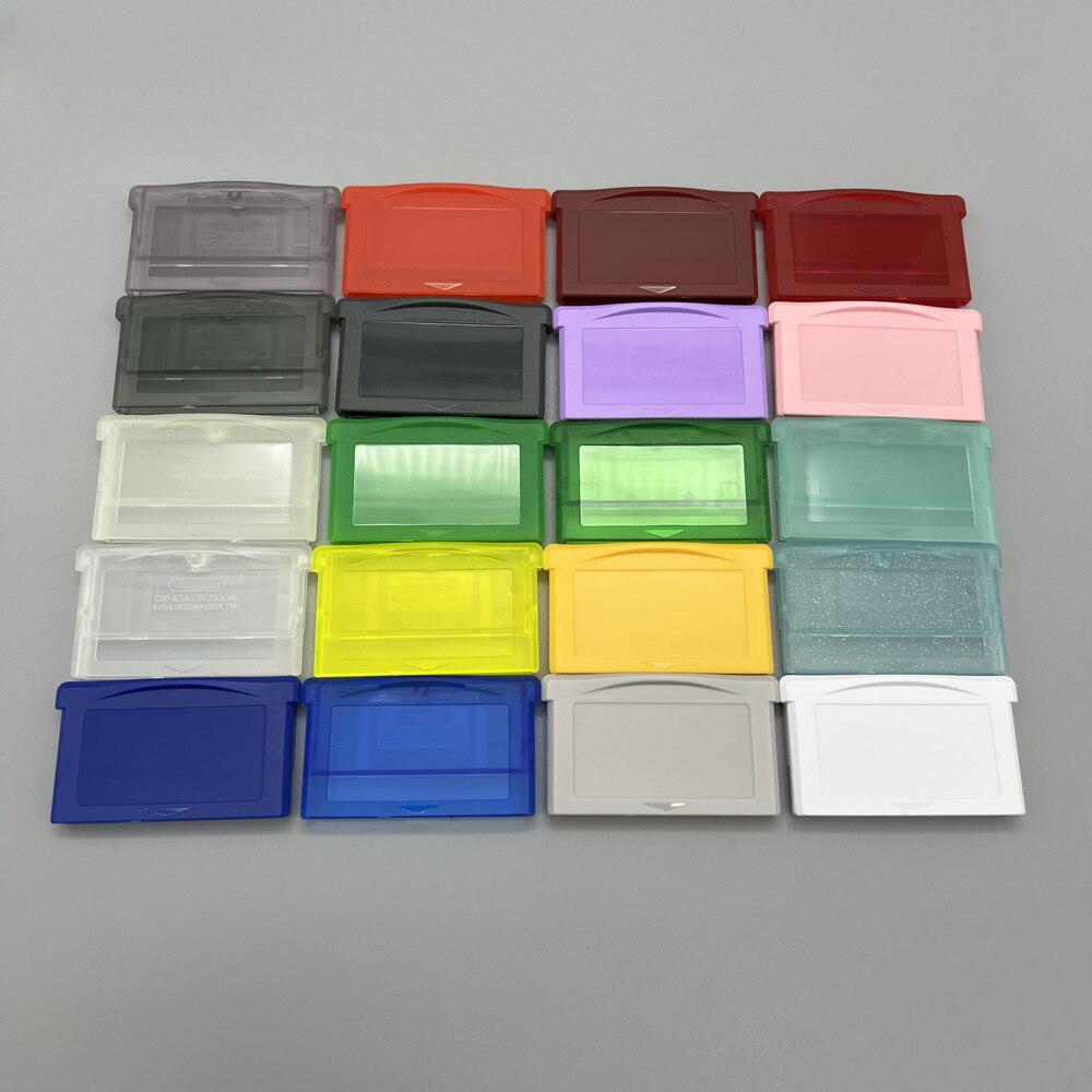 Plastic shell for GBA game card cartridge shell cover replacement part