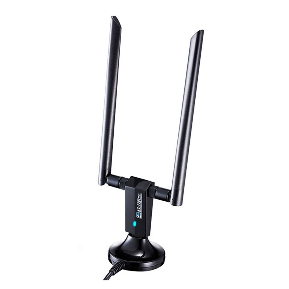 1200Mbps Long Range Dual Band 5GHz Wireless USB 3.0 WiFi Network Adapter Antennas for Home Office Desktop Laptop PC