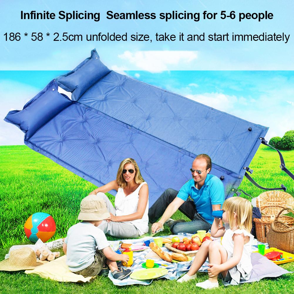 Cama de coche portátil, asiento trasero, colchón de aire inflable, colchón de aire de viaje, asiento trasero, almohadilla para dormir, Premium para acampar