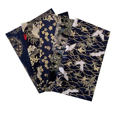 20*25CM Cotton Printed Fabric Small Flower Pattern Japanese Style Fabric for Crafts Mask DIY Sewing Material Doll Cloth tissue: B1