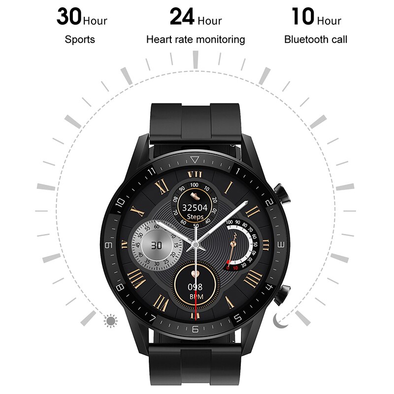 Timewolf Reloj Inteligente Clever Uhr Männer Android Wasserdichte Smartwatch Männer Android Bluetooth Anruf Clever Uhr für Männer