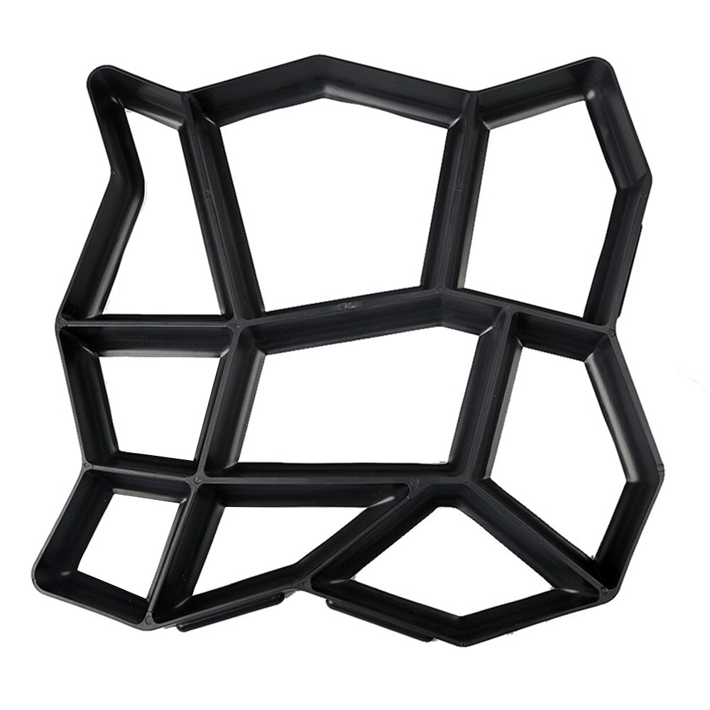 Manually Paving Cement Brick Concrete Molds DIY Plastic Path Maker Mold Garden Stone Road Mold Garden Decoration: K
