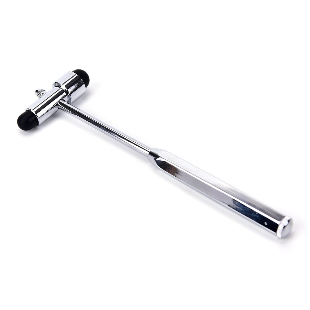 Reklam zinklegering multifunktion med borste och stift diagnostisk hammare ben rygg massage neurologisk reflex hammare