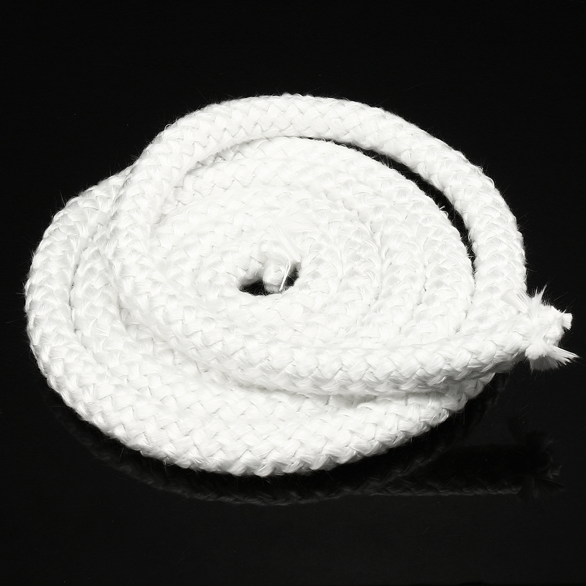 Brændeovn varmeapparat dørforsegling pakning reb højdensitetsfibertov til indenlandske kommercielle varmeapparater ovne hvid 2m 9.5mm