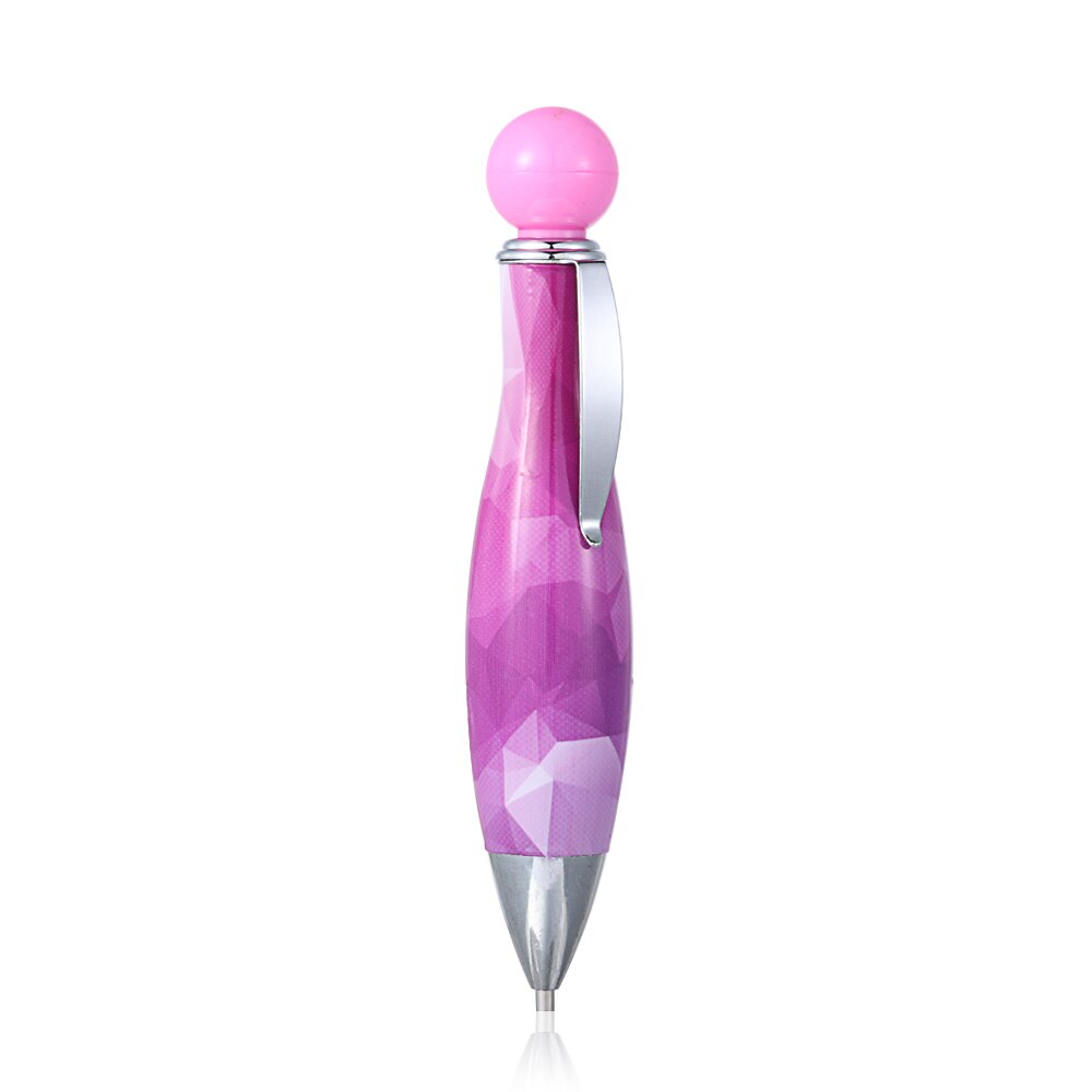 5D Crystal Cartoon Kat Klauw Pennen 5D Diamant Schilderen Point Boor Pen Diy Ambachten Naaien Borduren Tool Kruissteek Accessoires: Pink Bowling