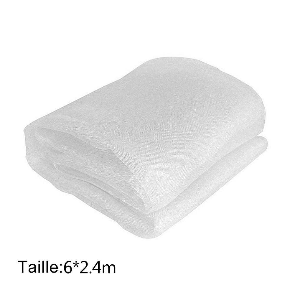 Anti Insect Net Vegetables Flower Garden Orchard Anti-bird Net #SW: 6X2.4m