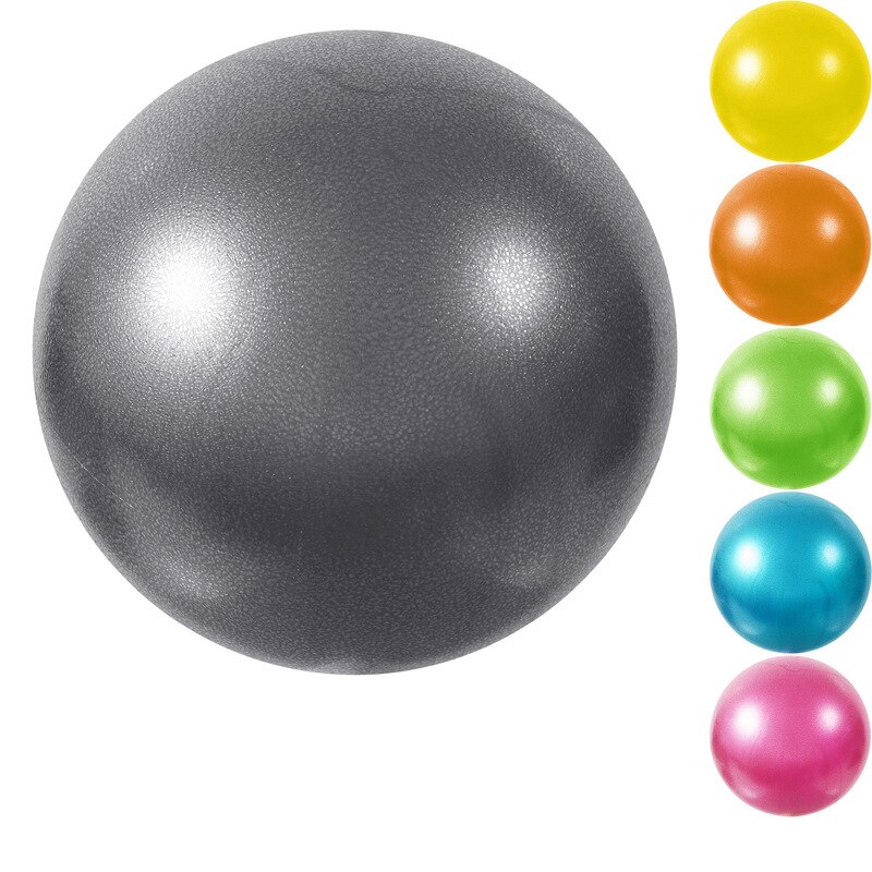 20-25Cm Yoga Bal Fitball Oefening Gymnastiek Fitness Pilates Bal Balans Gym Fitness Yoga Core Bal Indoor Training yoga Ballen: gray