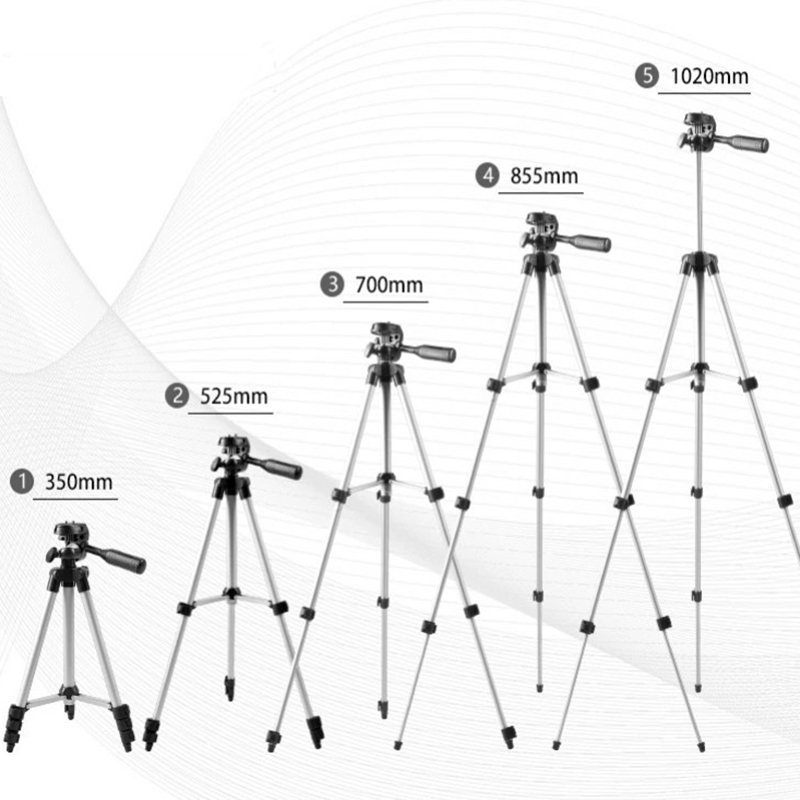 WEIFENG WT3111 Tripod With 3-Way HeadTripod for Nikon D7100 D90 D3100 D5200 DSLR Sony NEX-5N A7S Canon 650D 70D 600D