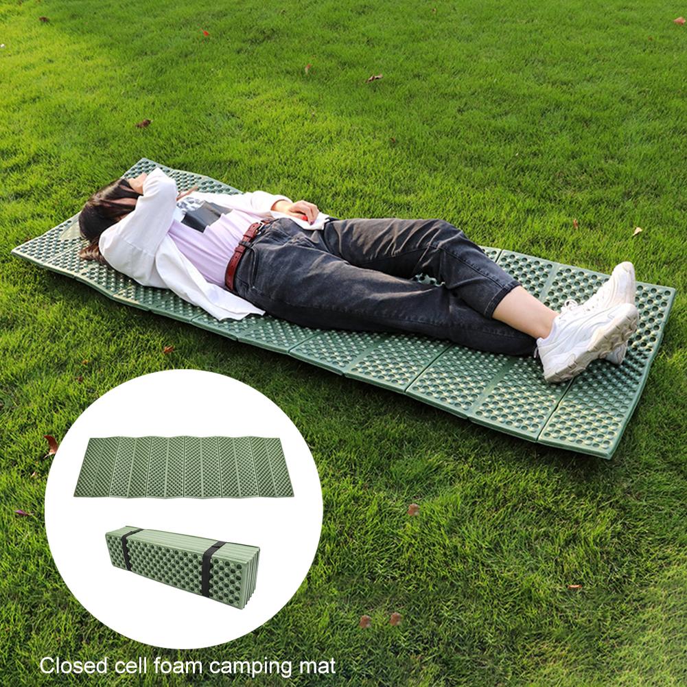 Foldable Foam Pad Camping Mattress Folding Lightweight Backpacking Mattres Foam Sleeping Pad Picnic Beach Mat For Camping Hiking