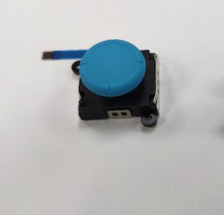 2 st 3d joystick för ns joy con nintend switch vänster höger analoga spakar byte för joystick controller reparationstillbehör: 2x blå