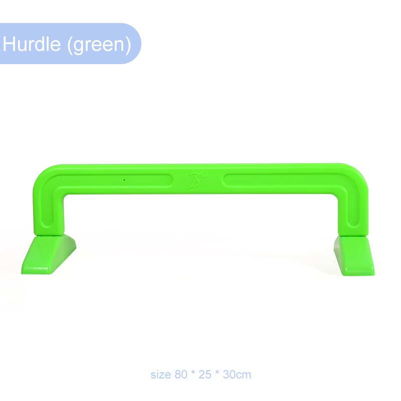 Happymaty Bambino Hurdle Scuola Materna Cerchio di Plastica Giocattolo Trapano Foro Porta Ad Arco Attività All'aperto Attrezzature Sportive Giocattoli per I Bambini zd02: Blu
