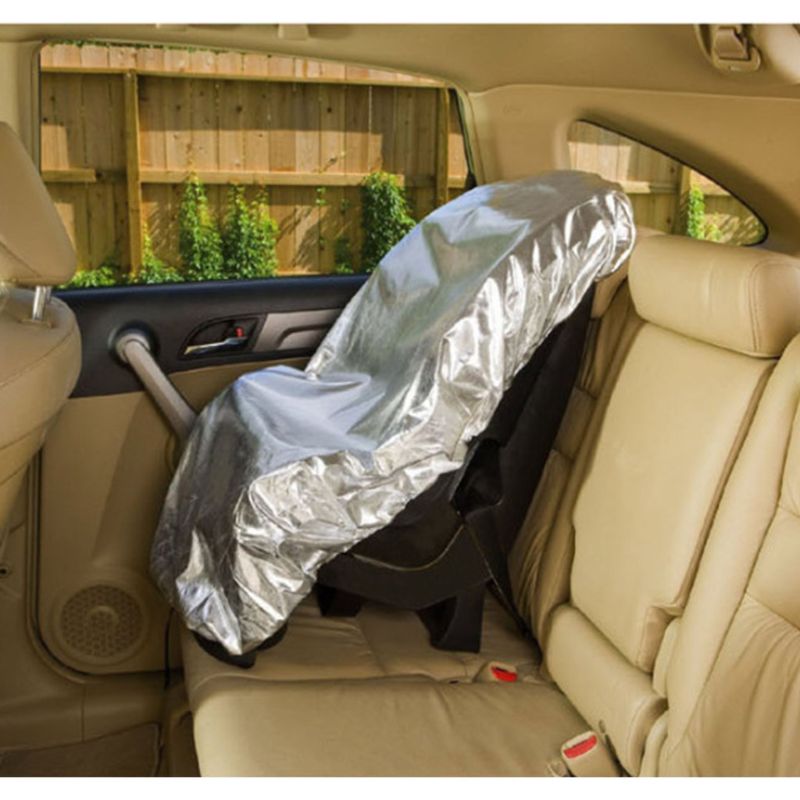 Car Baby Seat Sun Shade Protector for Children Kid Aluminium Film Seat Sun Visor