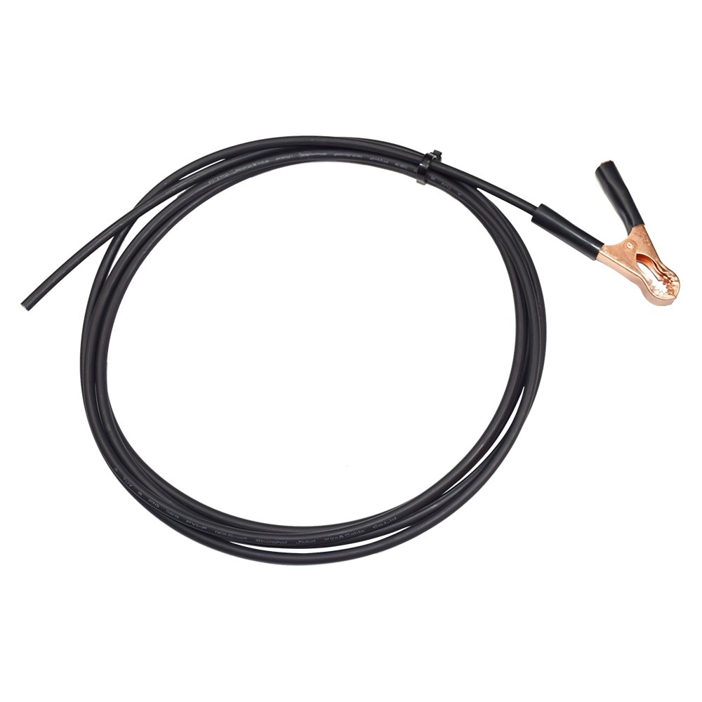 3 m/5 m/6 m câble solaire fil 1500V 2.5mm²/4mm 2/6mm2 (12/10AWG) pince Portable câble rouge et noir XLPE veste avec approbation TUV UL