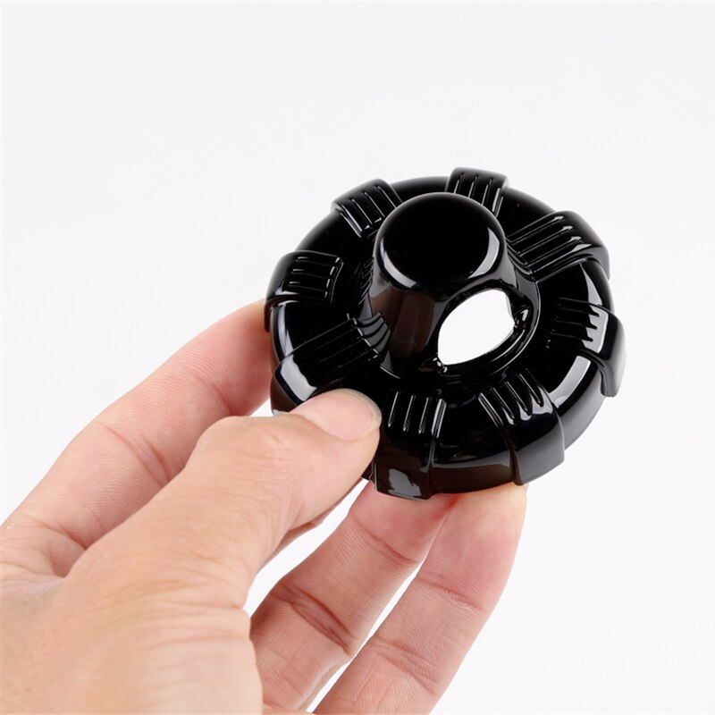 Antennefot Deksel Svart ABS Plast Bil til Jeep Wrangler JK JL Gladiator JT 1997-2022