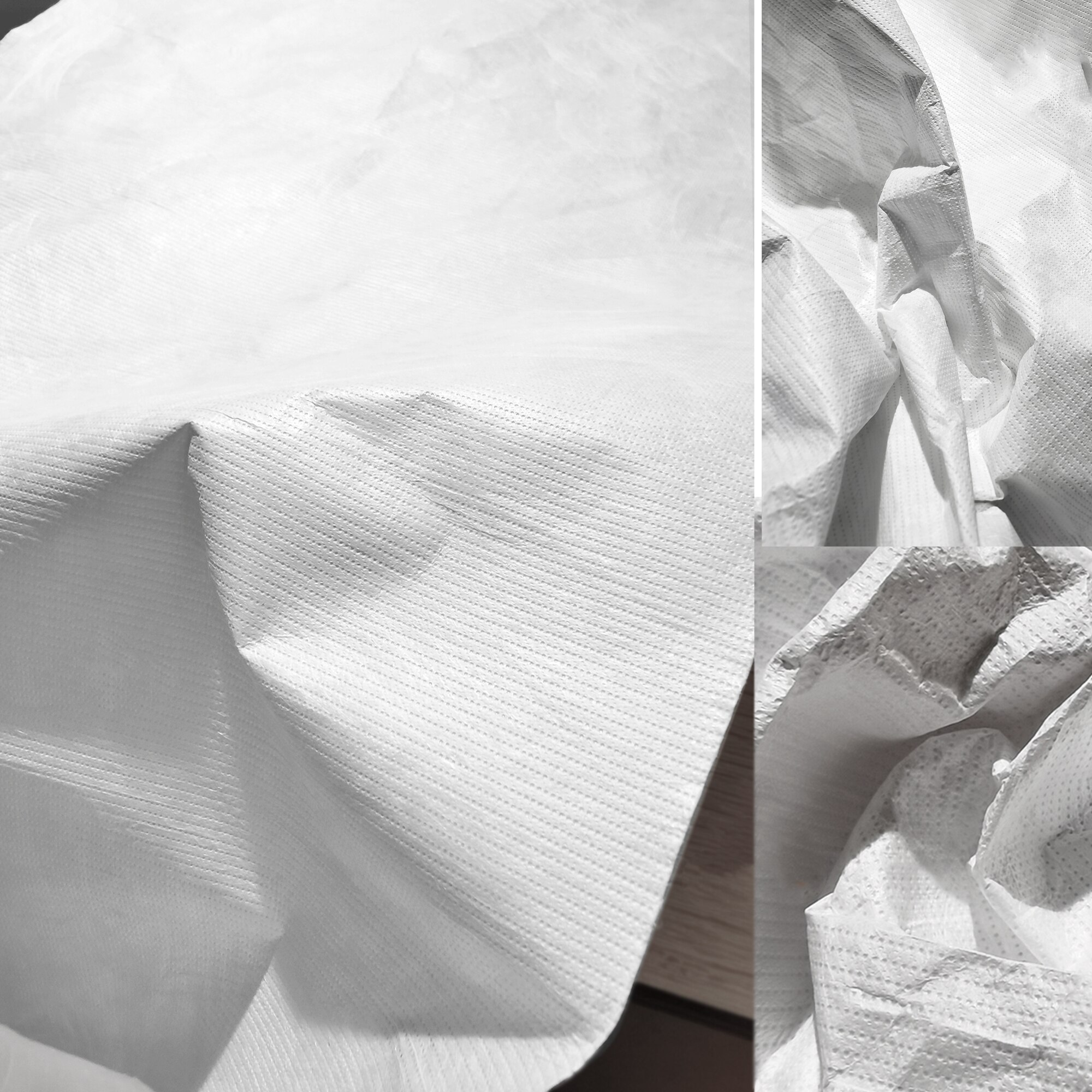 Tela de papel DuPont importada de 0,17mm/0,27mm, papel transpirable lavable Tyvek, tela de rasgada sin bolsa