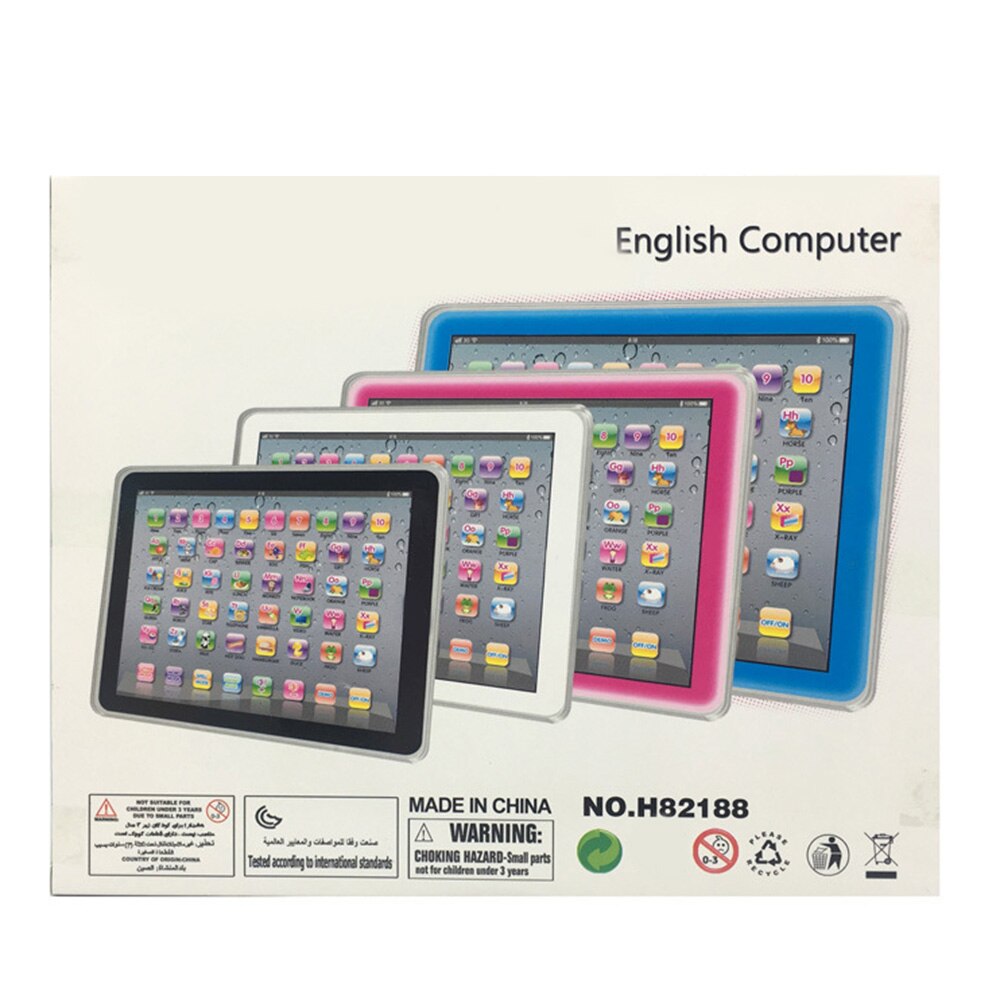 For Child Electronic Touch Type Kids Touch Study Computer English Early Learning Study Machine Baby Tablet Educational Toys