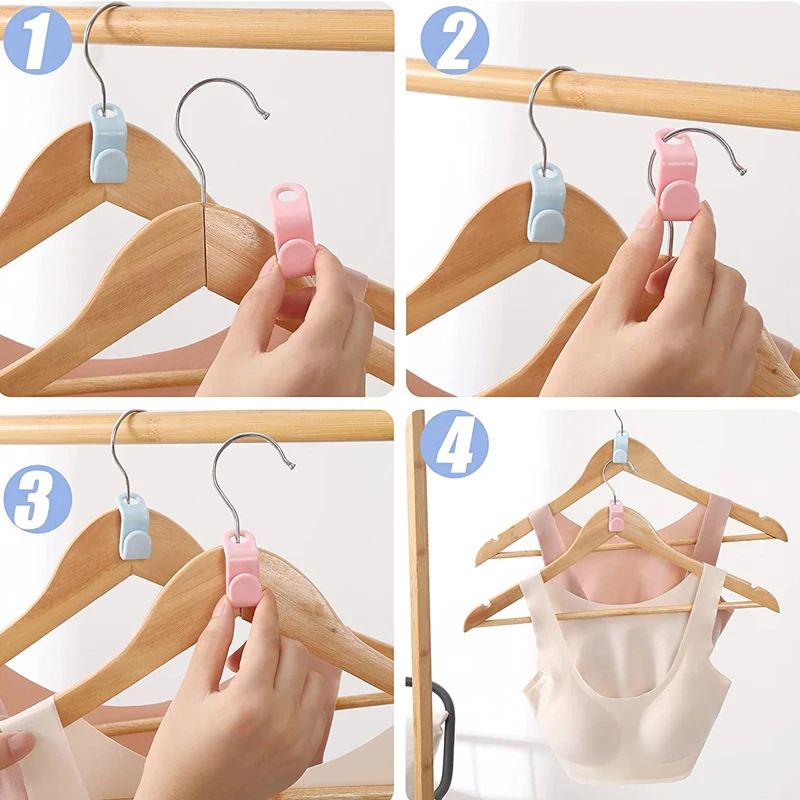 10/5 stuks multifunctionele kleerhanger connector haken trapsgewijze plastic kledingkast organisator rek houder ruimtebesparende organisator