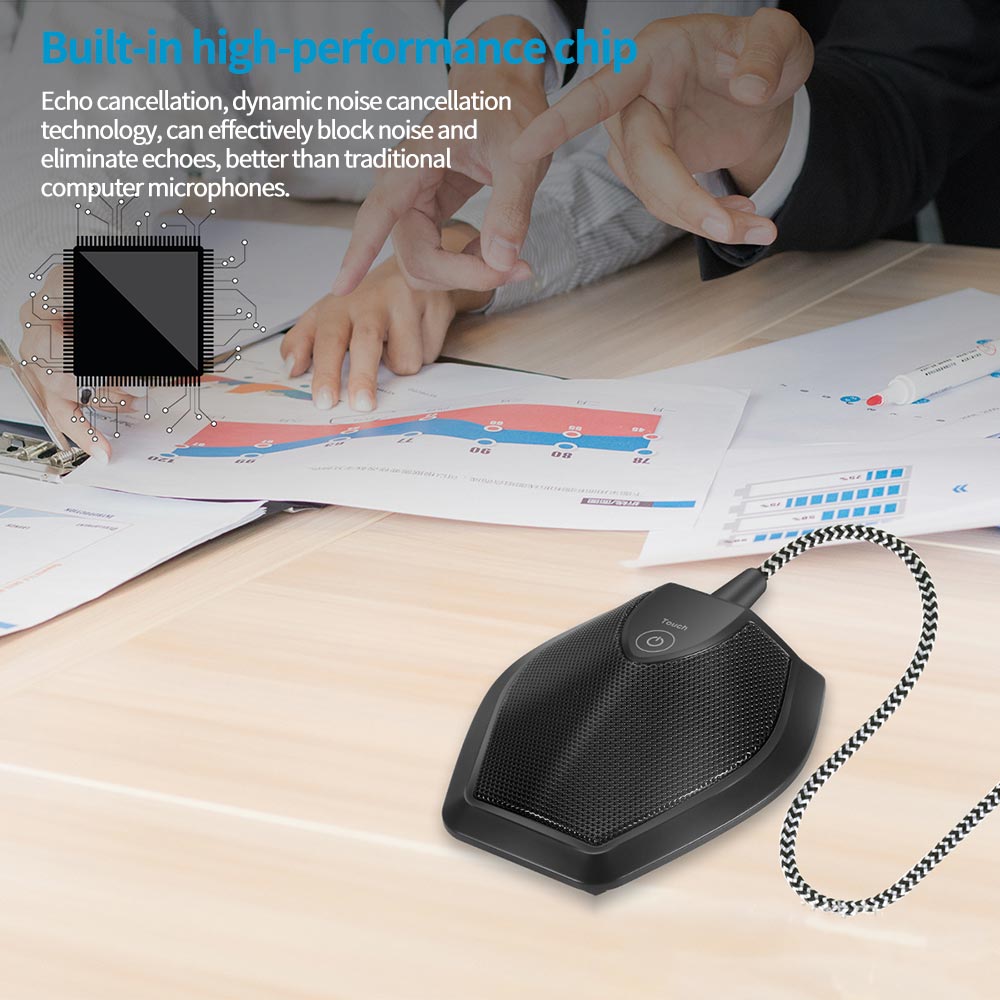 G11 Desktop Conference Microphone For Meeting Business Conference Computer Laptop Voice Direct Pickup Microphone