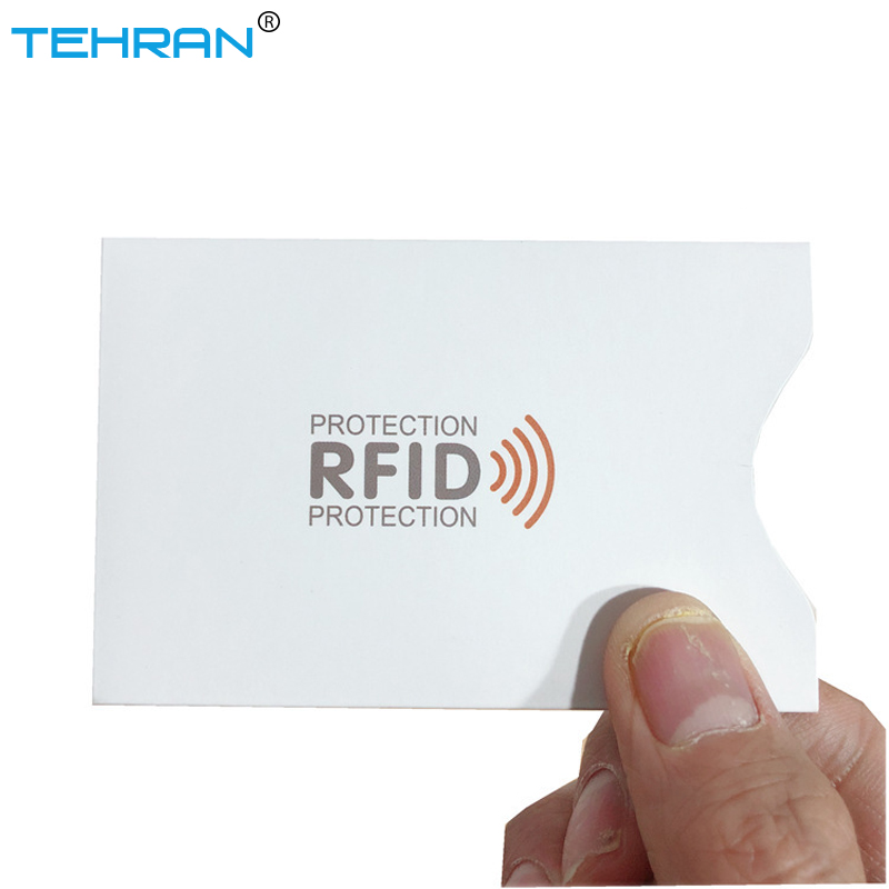 10 pcs / set of anti-theft RFID card for bank card NFC security cardanti-theft protective cover prevent unauthorized scanning