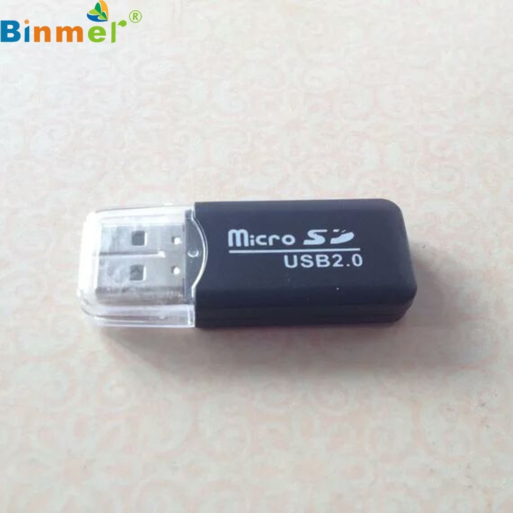USB 2.0 Micro SD SDHC TF Flash Memory Card Reader Mini Adapter For Laptop LJJ1227