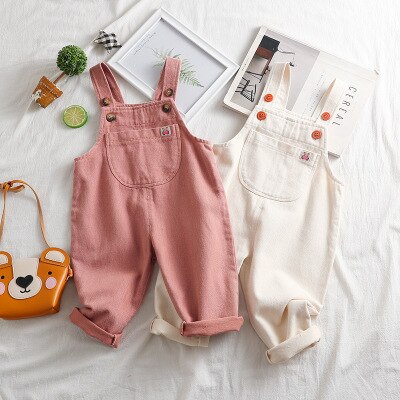 Kinderen Overalls Herfst Baby Jongens En Meisjes Overalls Peuter Infant Koreaanse Stijl Kids Overalls Juspsuit Broek