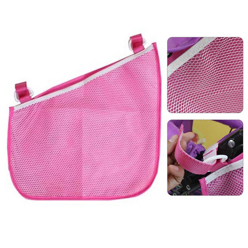 Sac de rangement universel pour poussette de bébé, panier suspendu latéral pour siège de voiture
