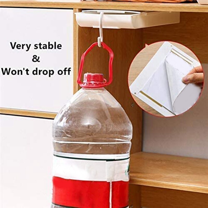 Self-Adhesive Stationary Container Under Desk Drawer Organizer For School Office Desk Hidden Desktop Organizer Pen Box Holder