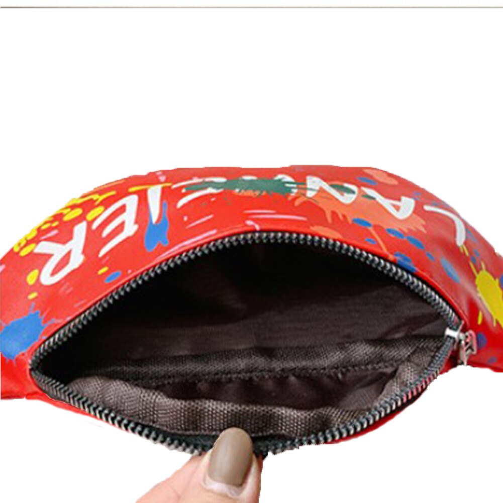 Toddler Boys Girls Fanny Pack Trendy Print Crossbody Bum Bag Waist Pack for Daily Trip Children
