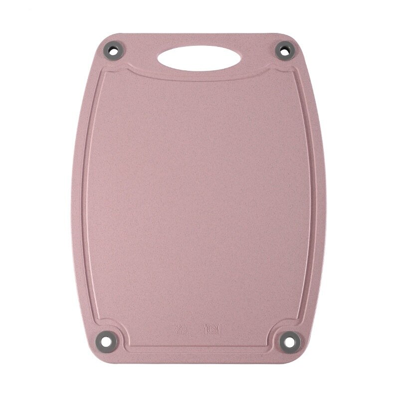 Wheat straw chopping board block: White / small