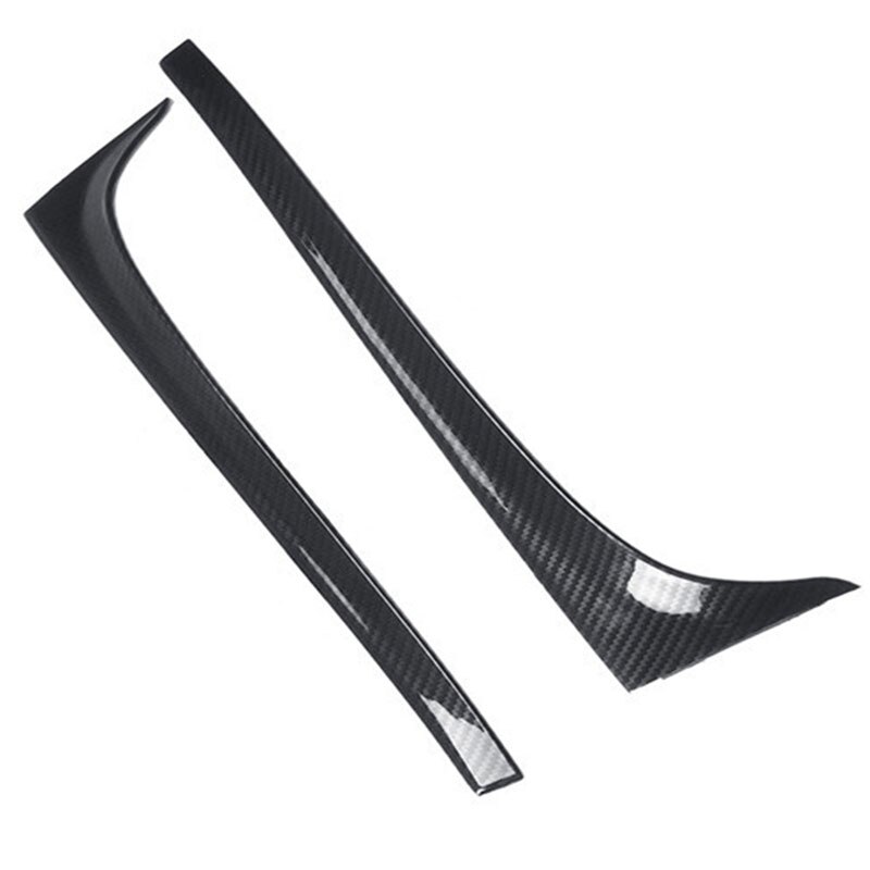 Carbon Fiber Rear Window Side Spoiler Wing Car-styling Auto Rear Window Mirror Tail Accessories For GOLF 7 MK7 GTD R