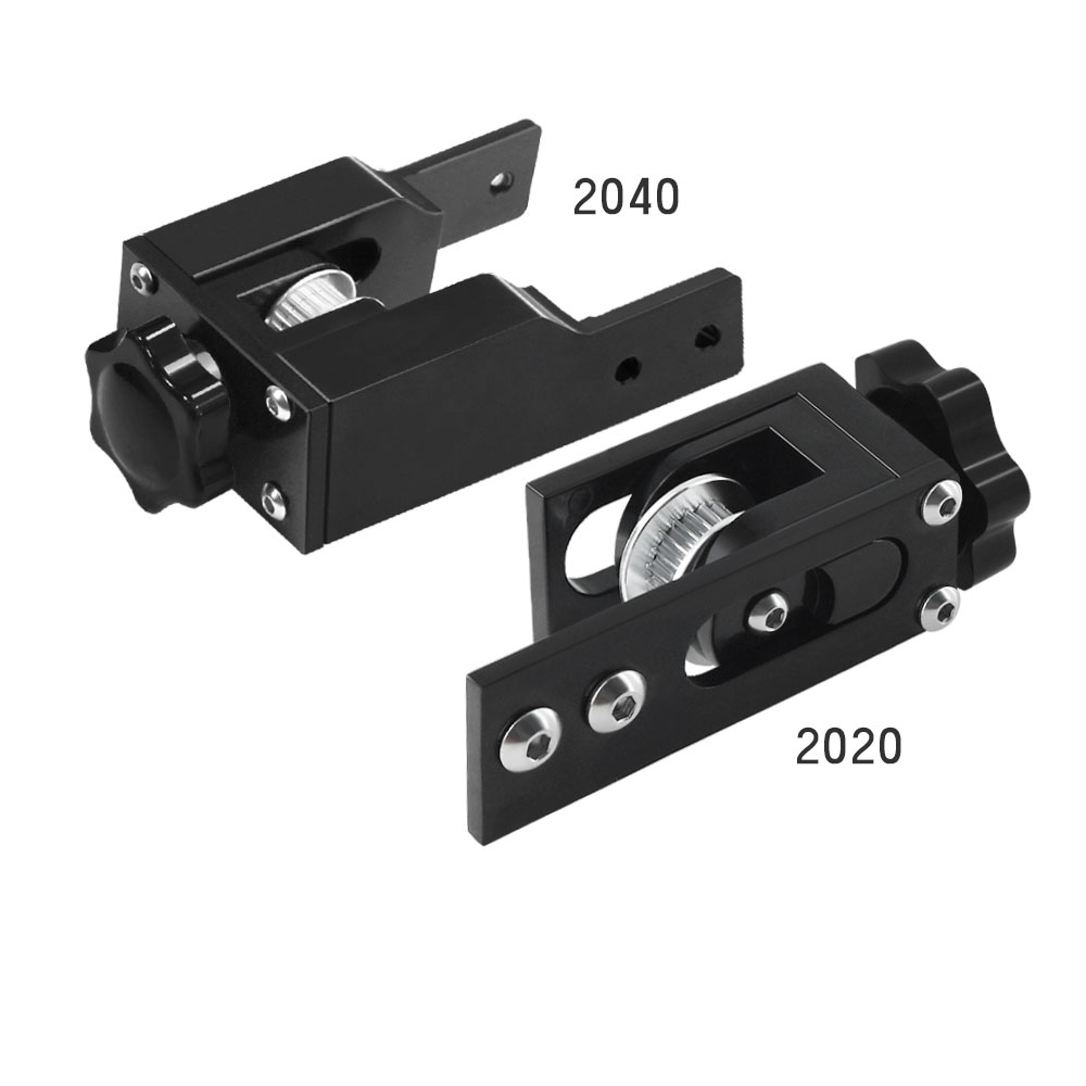 Tensor de estiramiento de correa síncrona para impresora 3D Creality CR10 CR10S, perfil de ranura en V, mejora de /2040/4040, eje X Y: 2040 and 2020