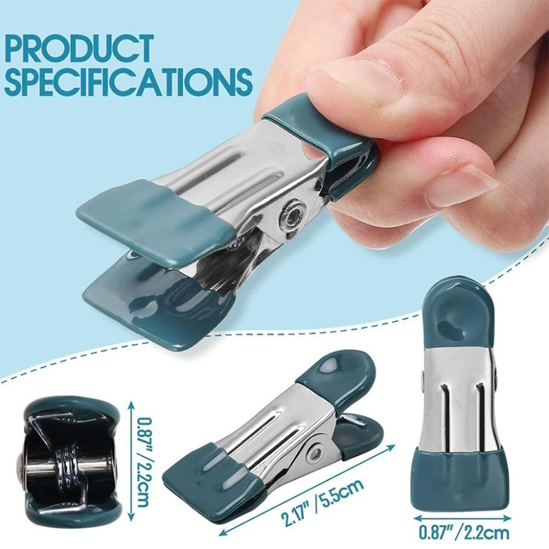 ​ Pinzas para colgar ropa portátiles, organizador de ropa para armario, pinzas para ropa de acero inoxidable, pinzas para ropa, percha para pantalones, 10 Uds.