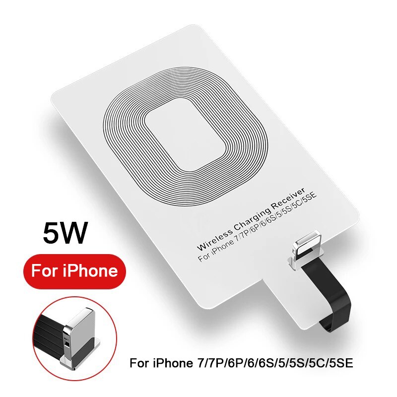 5V/2A 10W Qi szybka bezprzewodowa ładowarka odbiornik robić ładowarki Podkładka cewki dla xiaomi Samsung huawei iPhone 6 7 plus rodzaj-c uniwersalny: for iPhone 5W