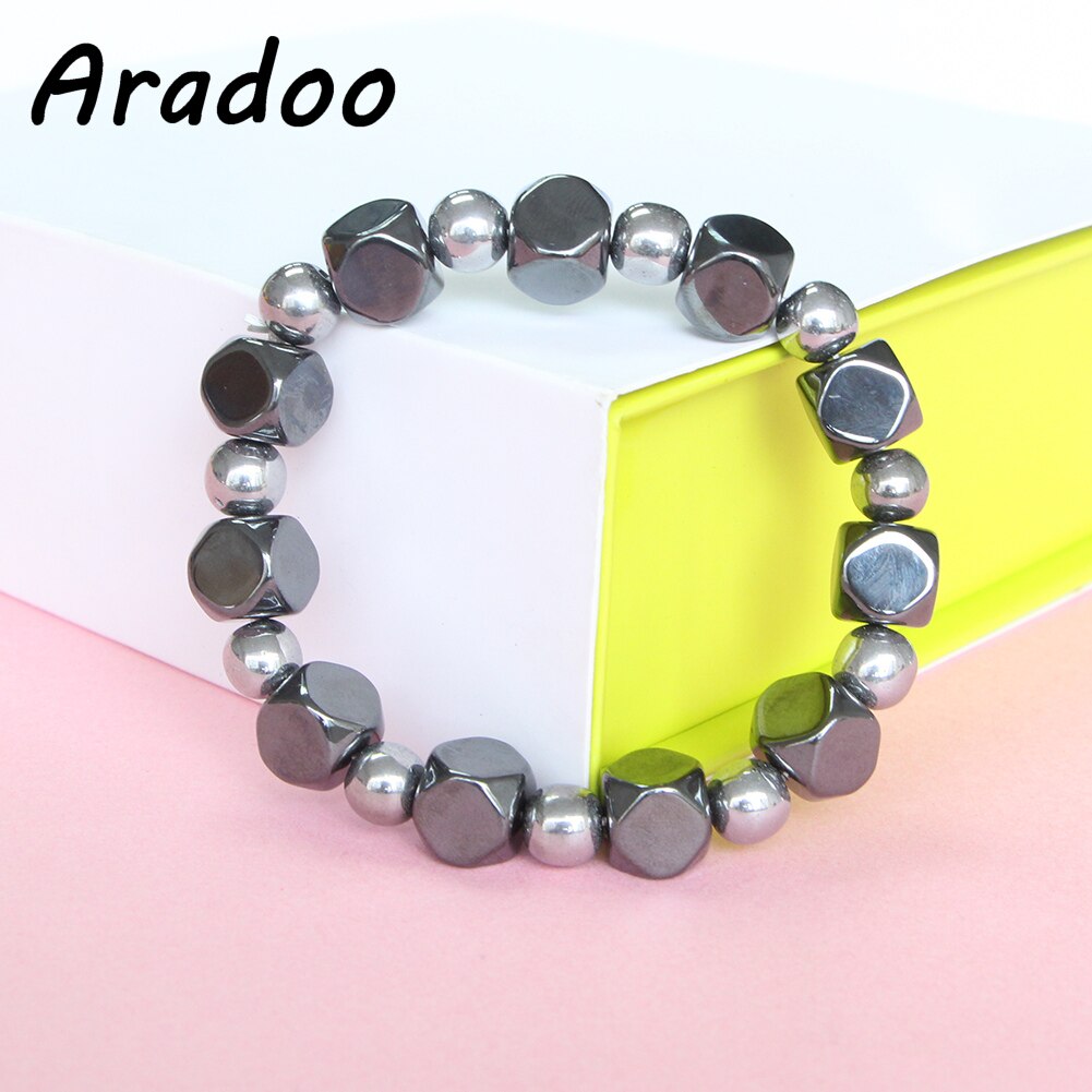 Popular Style Health Energy Anti-Radiation Strengthen Immunity Stay Slim Terahertz Magnet Bracelet