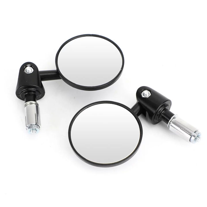 Specchietto retrovisore per manubrio moto Specchietto retrovisore esteso per manubrio Specchio piccolo per punto cieco Specchietto girevole di sicurezza per vista ampia: Default Title