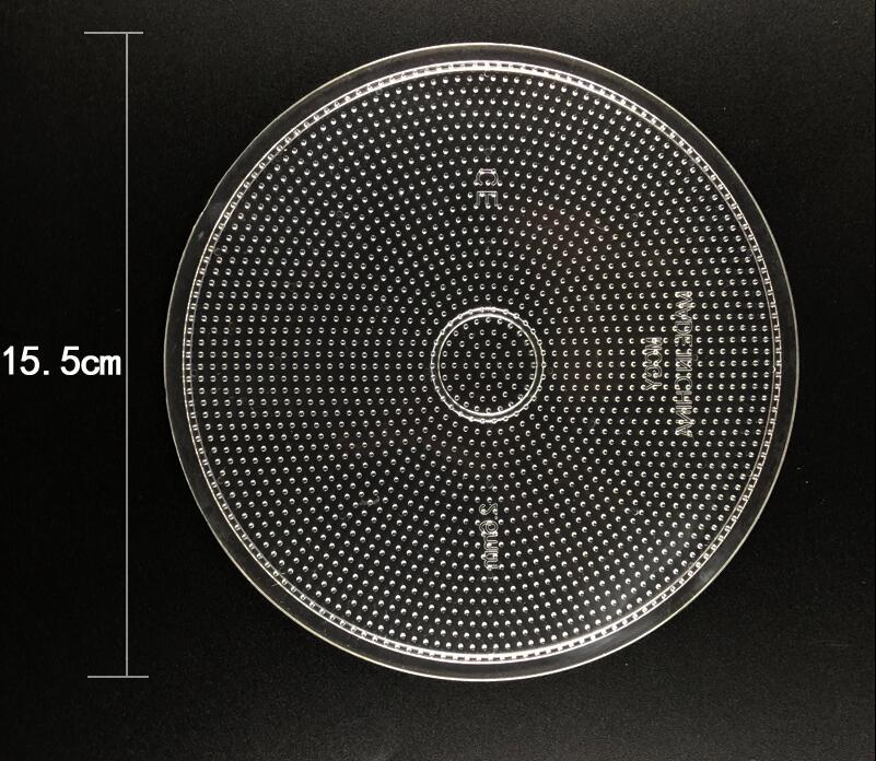2.6Mm Hama Kralen Transparant Pegboard Puzzel Perler Zekering Sjabloon Voor Creatief Educatief Speelgoed: Large round