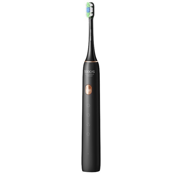 SOOCAS-cepillo de dientes eléctrico sónico X3U, carga rápida, resistente al agua, IPX7: black