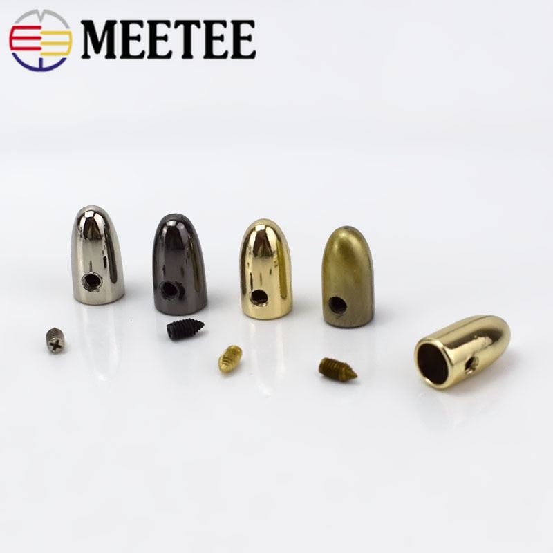 10 stücke Metall Kabel sperren-Stopper Kleidung Seil sperren Clips Schnur Ende Schnürsenkel Klemme DIY Kleid Paracord Schuhe Zubehör