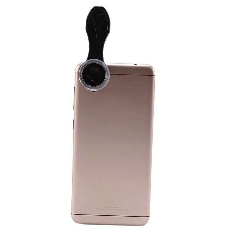 Objectif de téléphone Apexel 2 en 1 clipsable 12 X Macro + 24 X Kit d'objectif Super Macro pour Iphone 7/6S / 6S Plus Smartphones Ios Android 24Xm