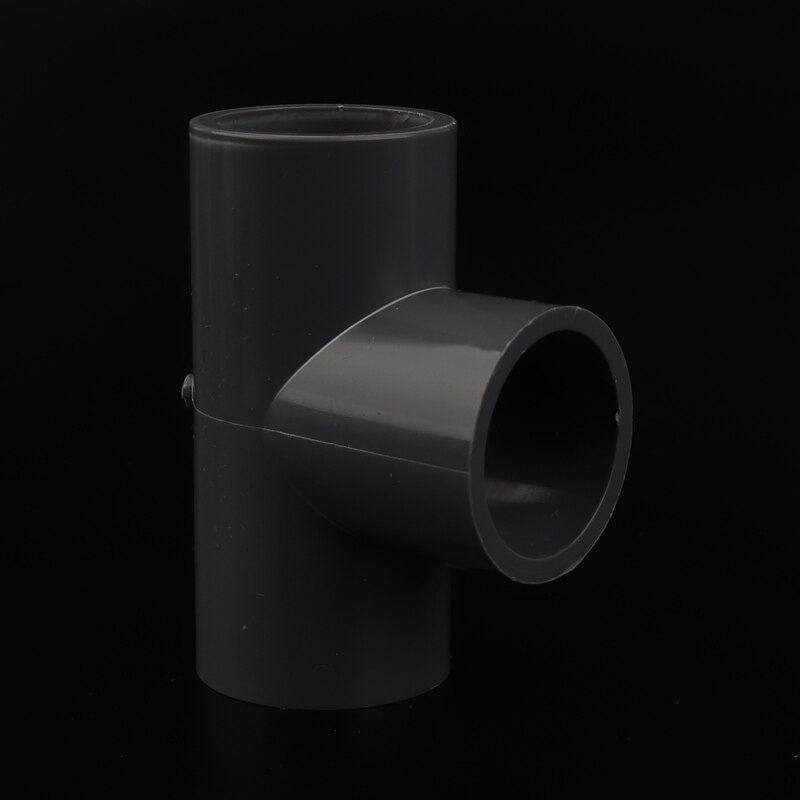 4pcs 20mm PVC 3 Way Connector 1/2" Equal Tee Connector PVC Water Pipe T Connector Aquarium Pipe Joints Three Way Connector