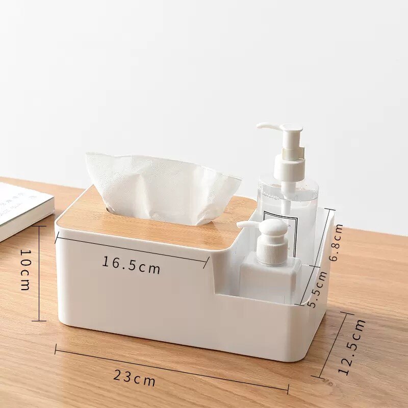 Plastic Tissue Box Removable Cover Napkin Holder Storage Organizer Tissue Holder Case Home Decoration: TYPE 7