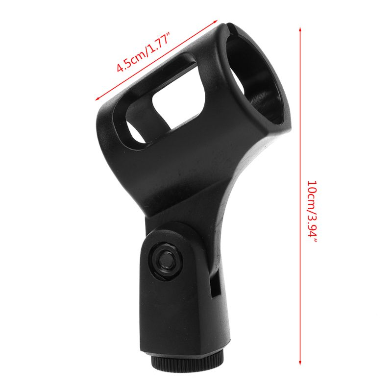 Plastic Flexible Clamp Clip Holder Mount Microphone Mic Stand Accessory