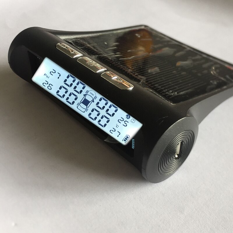 Tyre Pressure Sensor Measurements accurate reduce accident supply longest Solar power digital tire pressure meter