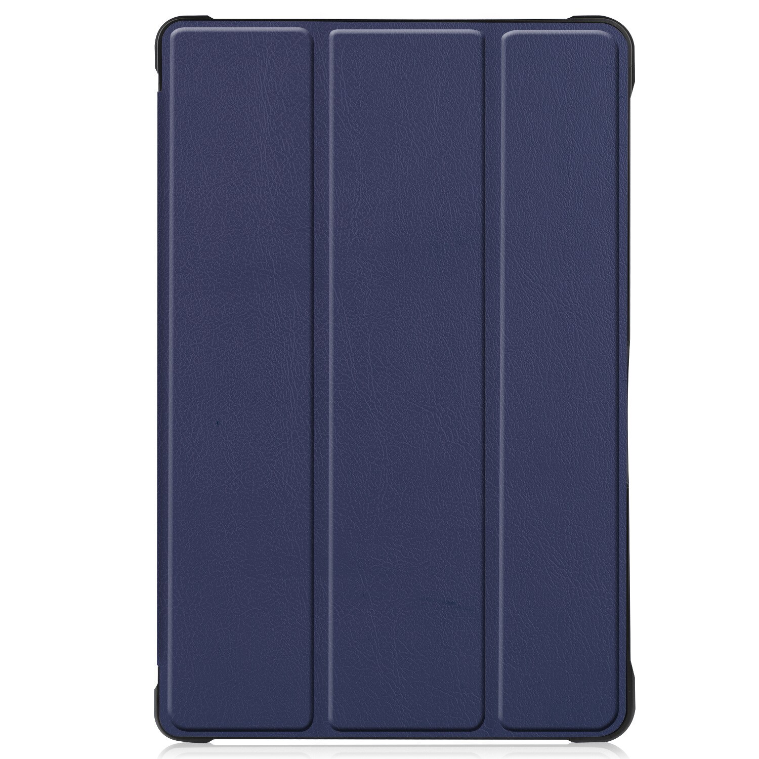 Voor Samsung Galaxy Tab A7 10.4 SM-T500 SM-T505 T500 T505 Tablet Case Custer Fold Stand Beugel Flip Leather Cover: KST DeepBlue
